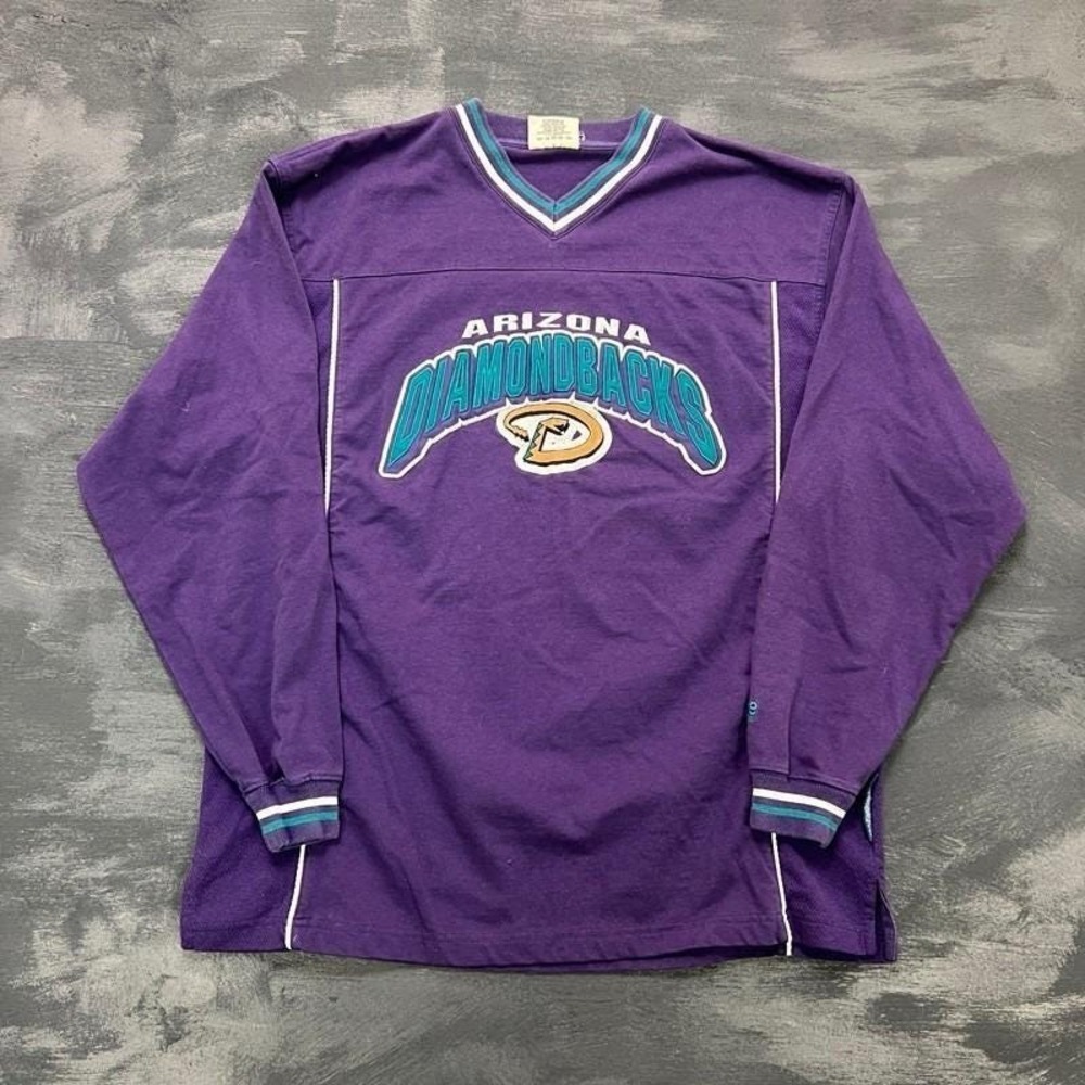 Vintage Arizona Diamondbacks Shirt Mens Large Purple 1990s MLB